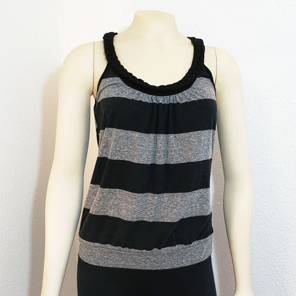Striped Racerback tanktop S - Picture 2 of 7